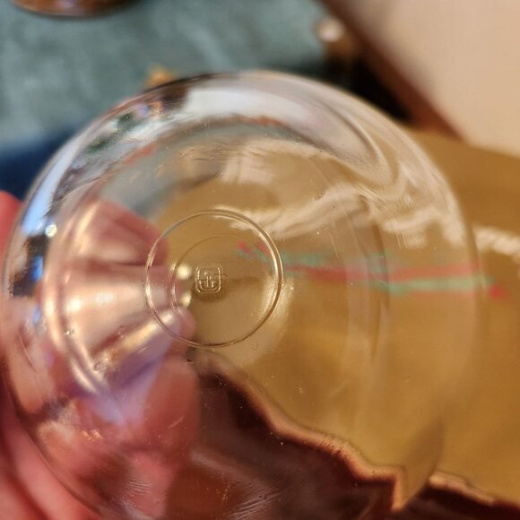 3 Pc Anchor Hocking Holiday Sugar & Creamer Set Poinsettia and Ribbon Design - Picture 6 of 10